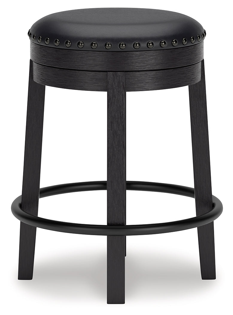 Valebeck Counter Height Dining Table and 2 Barstools