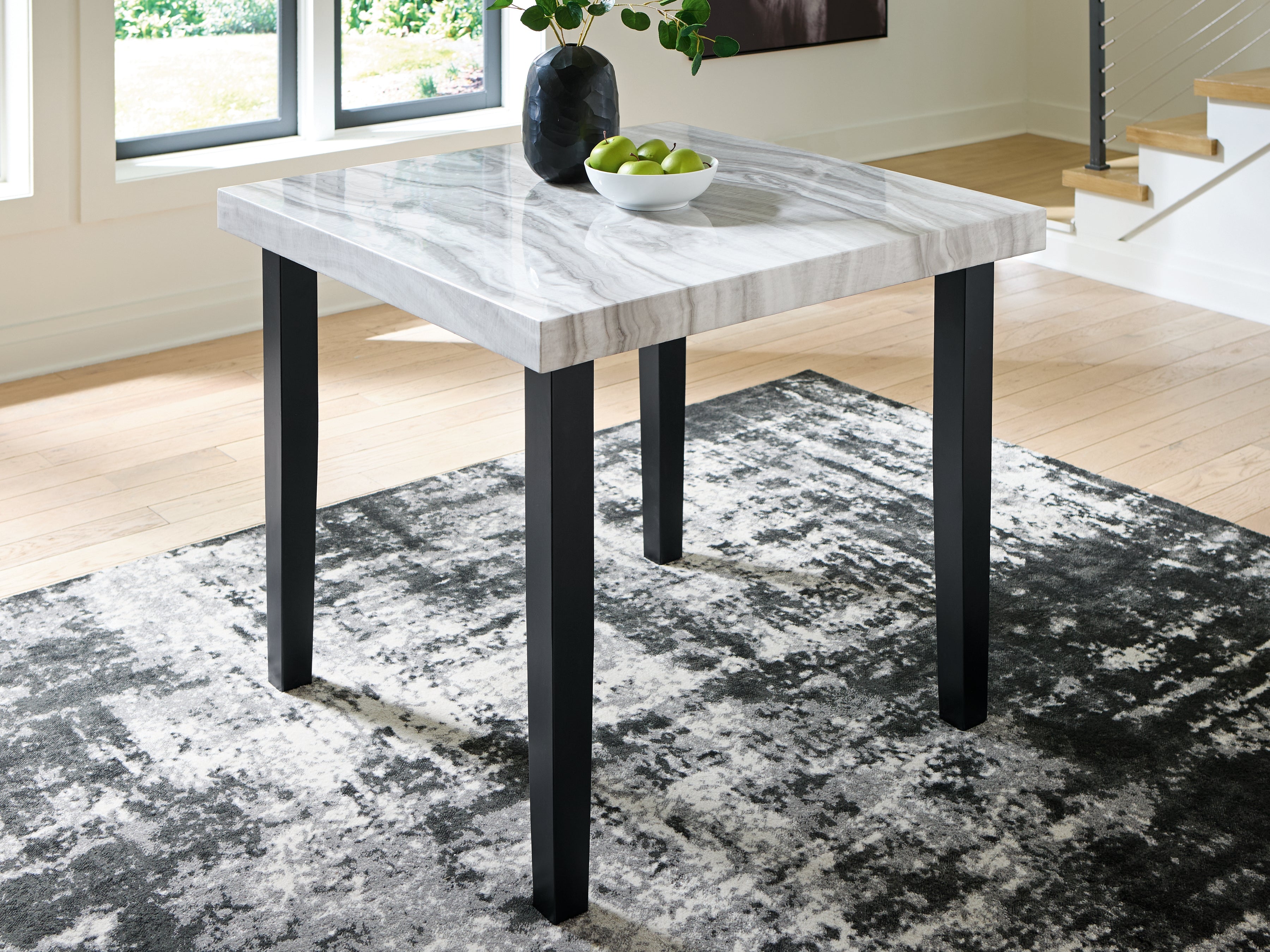 Best Deals Furniture - Ashley Furniture - Mervannie Counter Height Dining Table - Square DRM Counter Table - PCD571-13