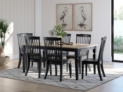 Best Deals Furniture - Ashley Furniture - Brenkerton Dining Table and 6 Chairs - Dining Table and 6 Chairs - PCD591D2
