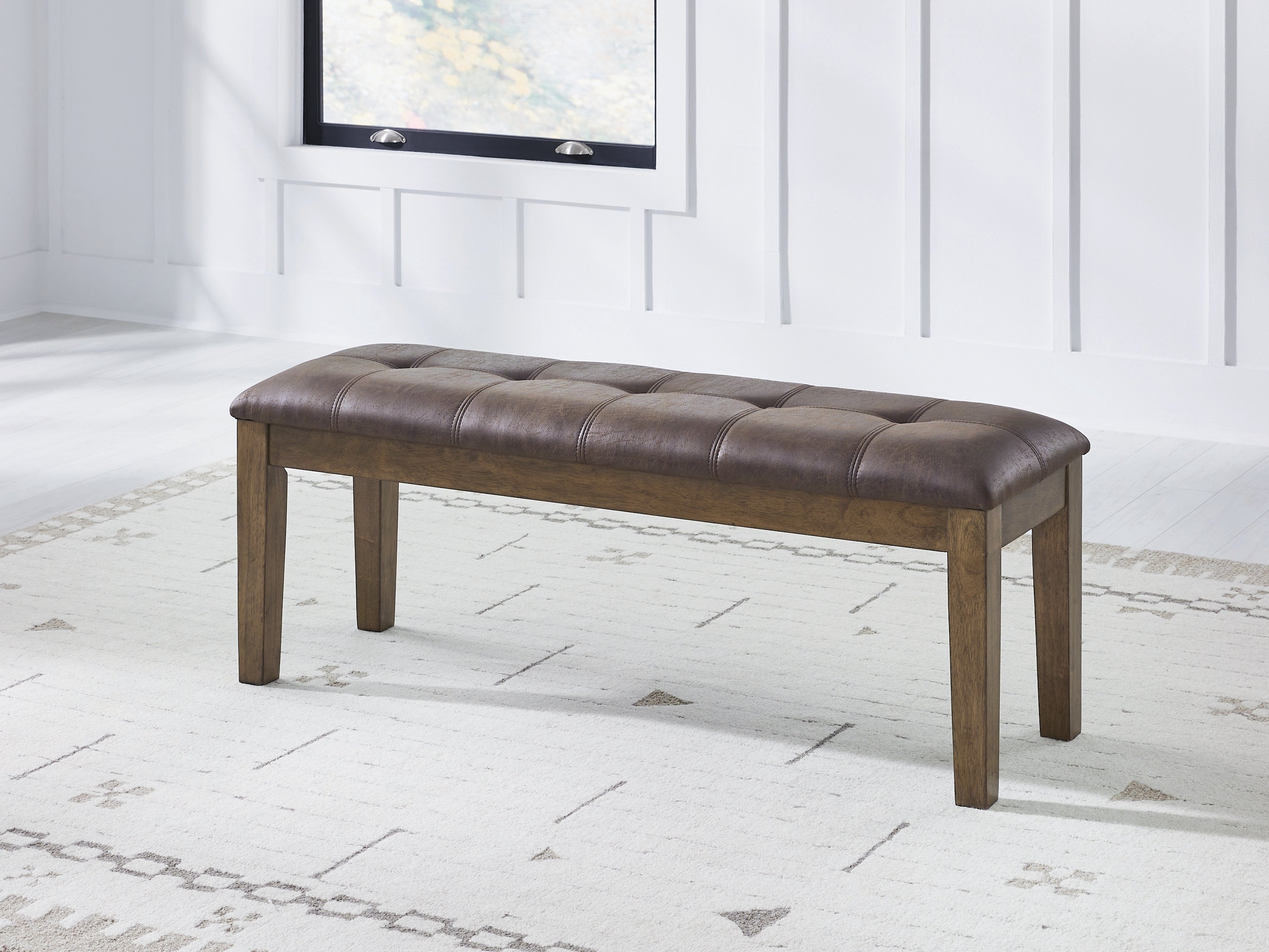Best Deals Furniture - Ashley Furniture - Urbinforte 50" Dining Bench - Large UPH Dining Room Bench - PCD592-00