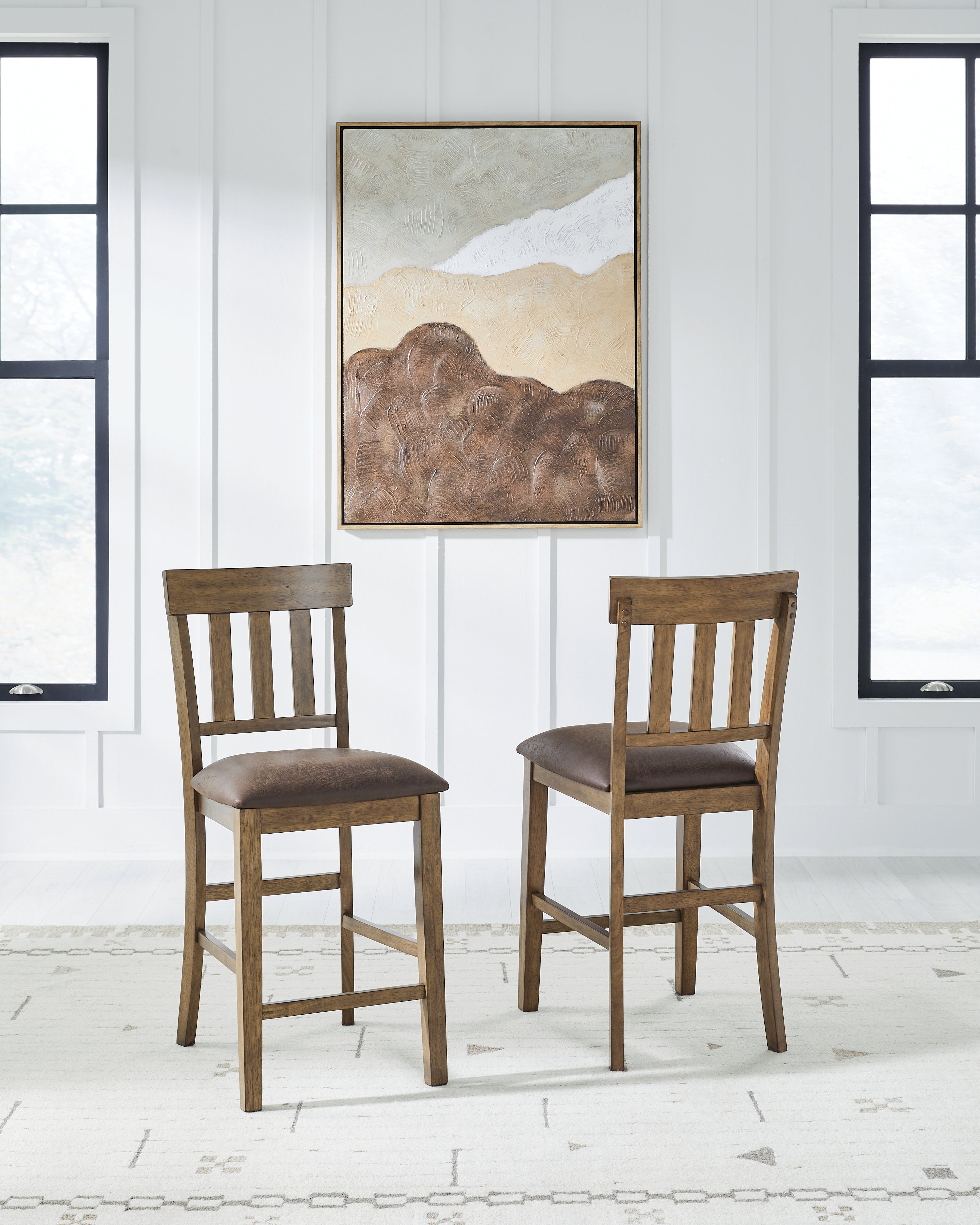 Best Deals Furniture - Ashley Furniture - Urbinforte Counter Height Barstool (Set of 2) - Counter Height Barstool (Set of 2) - PCD592-124X2