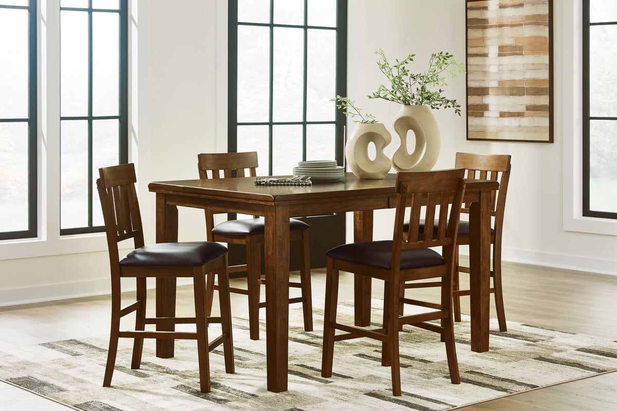 Best Deals Furniture - Ashley Furniture - Ralene Counter Height Dining Table and 4 Barstools - Counter Height Dining Table and 4 Barstools - D594D11