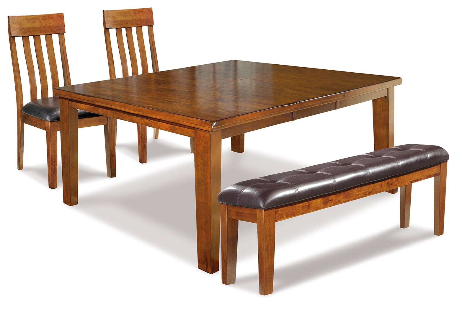 Best Deals Furniture - Ashley Furniture - Ralene Dining Table and 2 Chairs and Bench - Dining Table and 2 Chairs and Bench - D594D8