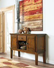 Best Deals Furniture - Ashley Furniture - Ralene Dining Server - Dining Room Server / Medium Brown - D594-60