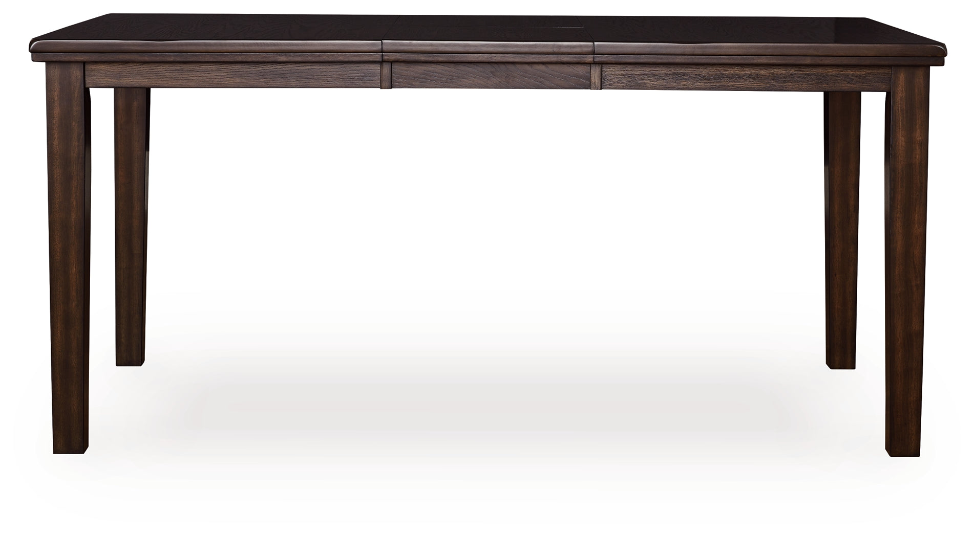 Best Deals Furniture - Ashley Furniture - Haddigan Counter Height Dining Extension Table - DRM Counter Butterfly EXT TBL / Dark Brown - D596-32