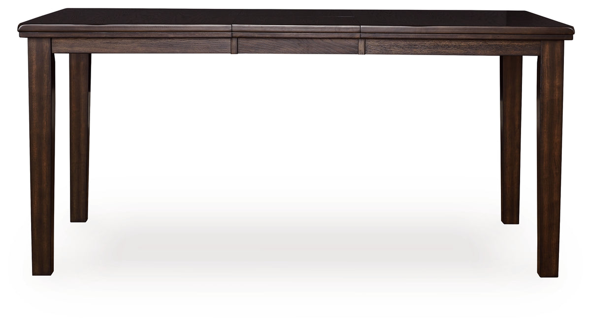 Best Deals Furniture - Ashley Furniture - Haddigan Counter Height Dining Extension Table - DRM Counter Butterfly EXT TBL / Dark Brown - D596-32