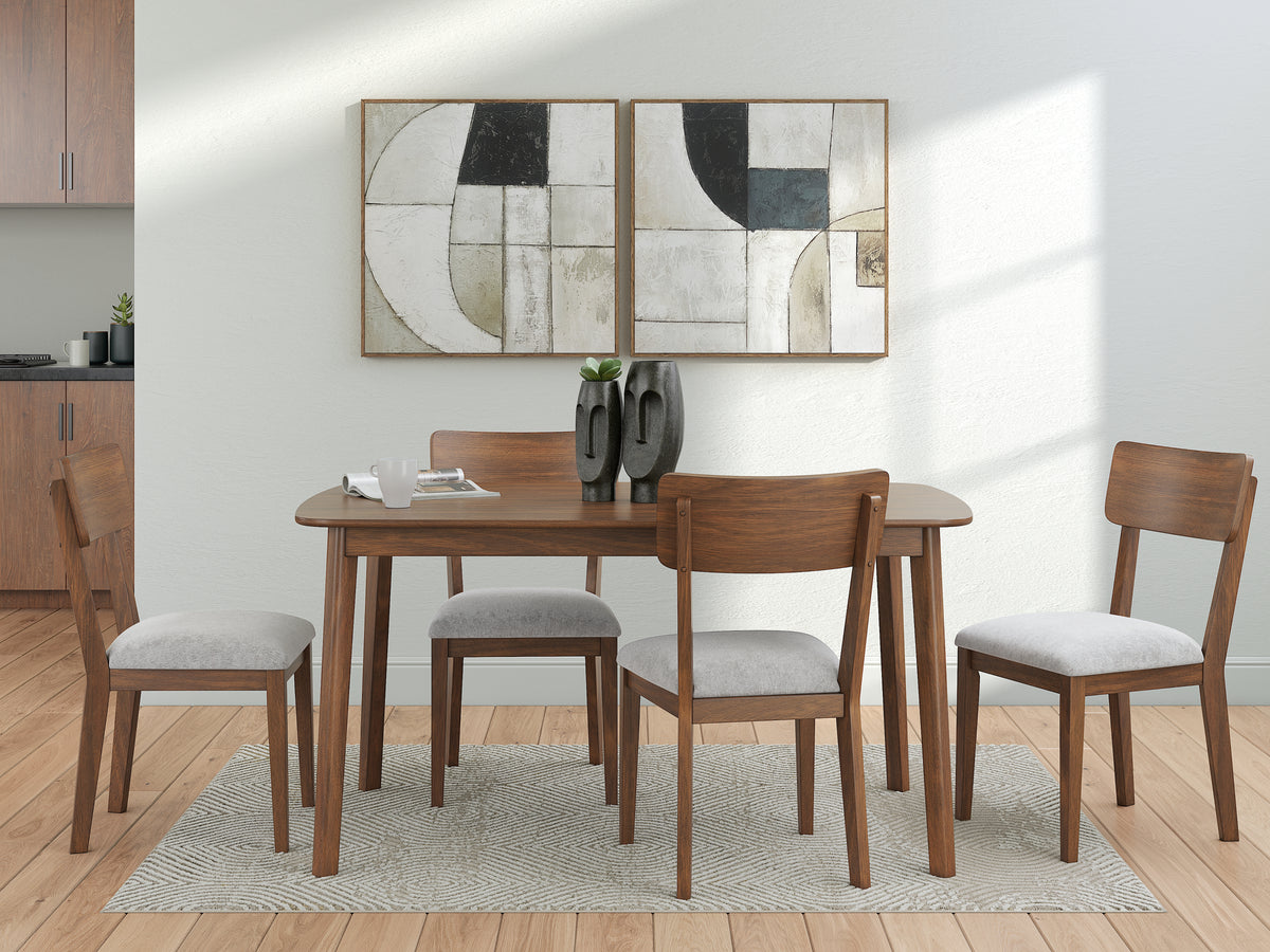 Best Deals Furniture - Ashley Furniture - Tameride Dining Table and 4 Chairs (Set of 5) - Dining Room Table Set (5/CN) - PCD609-225