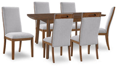Best Deals Furniture - Ashley Furniture - Lyncott Extension Dining Table and 6 Chairs - Extension Dining Table and 6 Chairs - D615D20