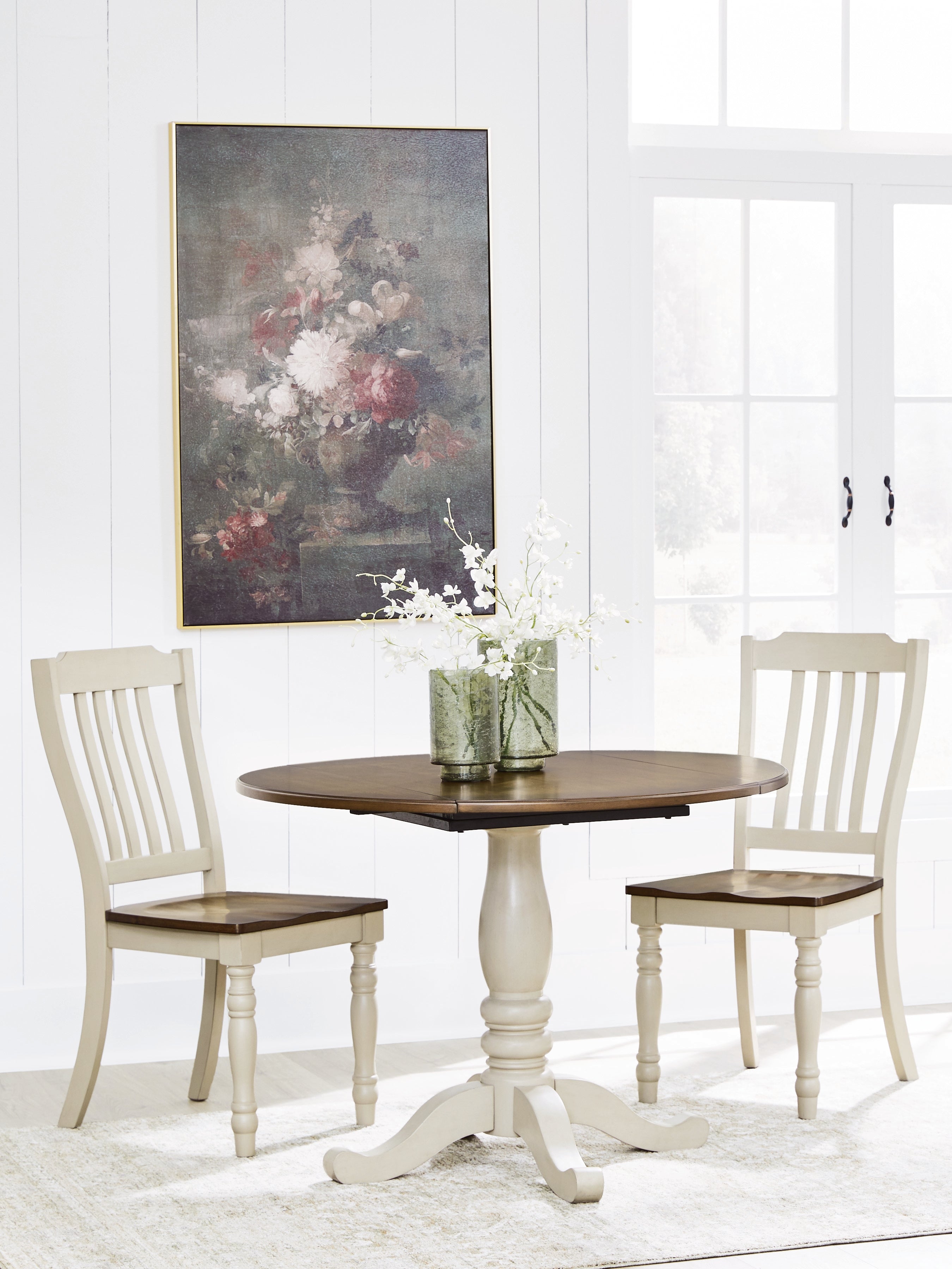 Best Deals Furniture - Ashley Furniture - Wirloni Dining Table and 2 Chairs - Dining Table and 2 Chairs - PCD616D2