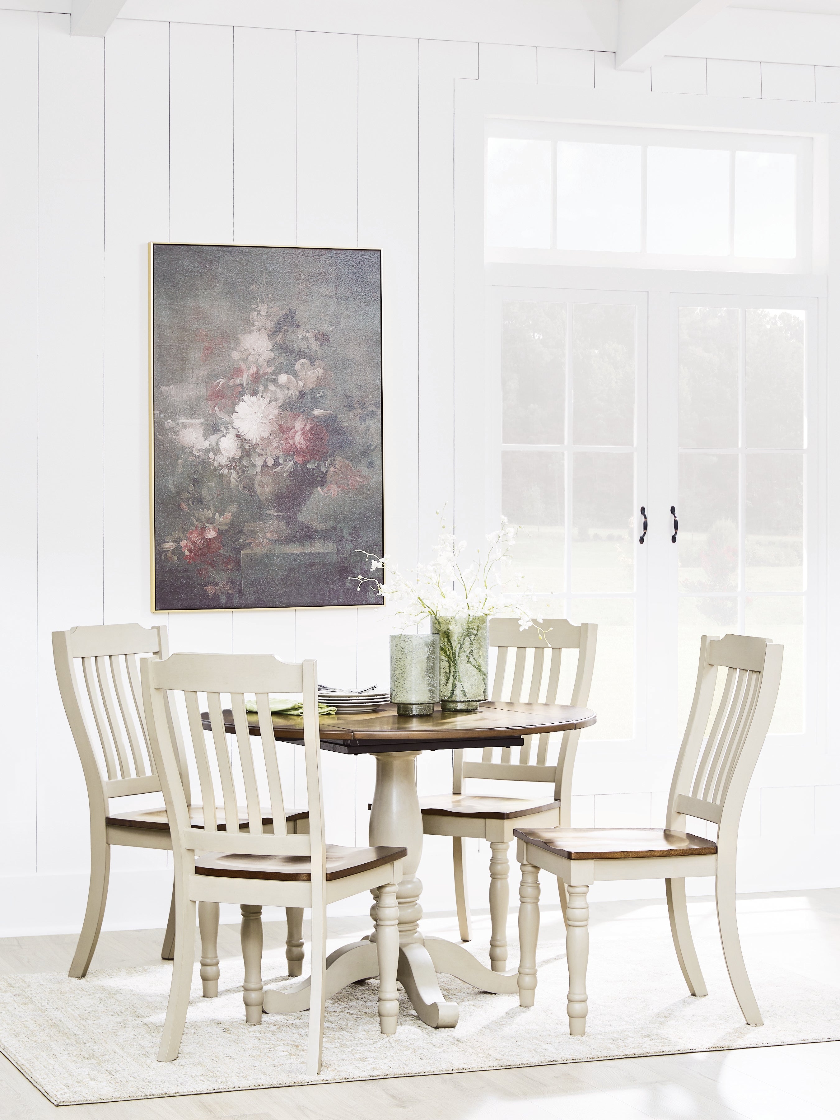 Best Deals Furniture - Ashley Furniture - Wirloni Dining Table and 4 Chairs - Dining Table and 4 Chairs - PCD616D1