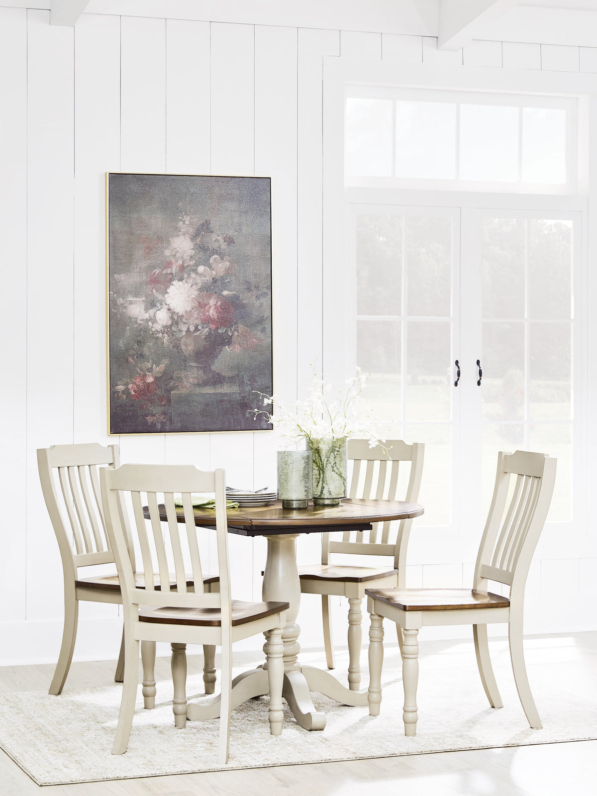Best Deals Furniture - Ashley Furniture - Wirloni Dining Table and 4 Chairs - Dining Table and 4 Chairs - PCD616D1