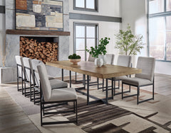 Best Deals Furniture - Ashley Furniture - Tomtyn Extension Dining Table and 8 Chairs - Extension Dining Table and 8 Chairs - D622D3