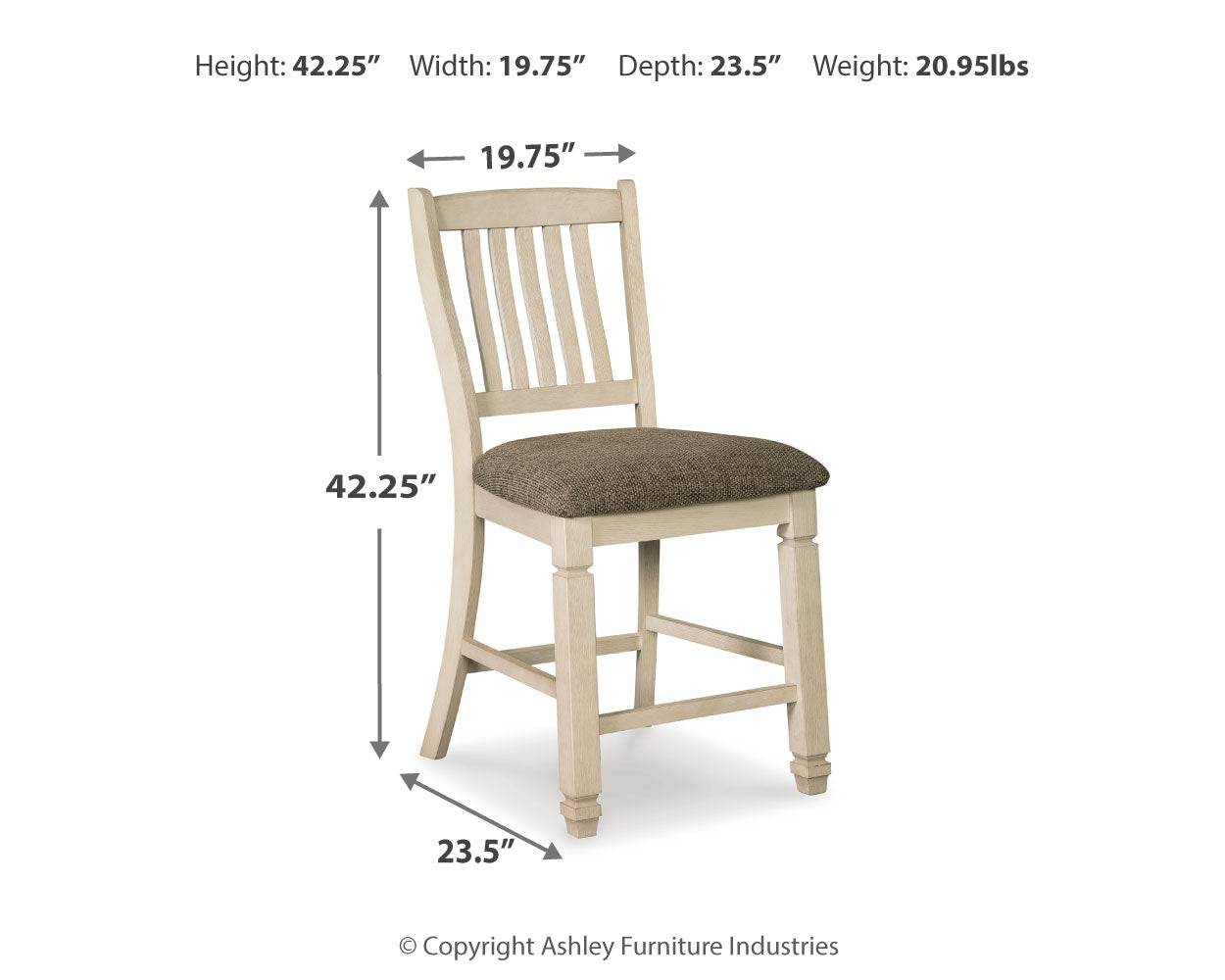 Bolanburg Counter Height Dining Table