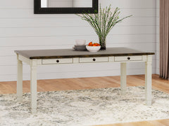 Best Deals Furniture - Ashley Furniture - Bolanburg Dining Table - Rectangular Dining Room Table / Two-tone - D647-25