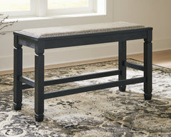 Best Deals Furniture - Ashley Furniture - Tyler Creek Counter Height Dining Bench - DBL Counter UPH Bench (1/CN) / Antique Black / 42"W x 15"D x 24"H - D736-09