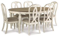 Best Deals Furniture - Ashley Furniture - Realyn Dining Table and 6 Chairs - Dining Table and 6 Chairs - D743D13