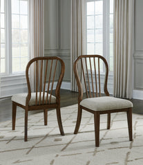 Best Deals Furniture - Ashley Furniture - Sturlayne Dining Chair (Set of 2) - Dining Chair (Set of 2) / Brown - D787-01X2