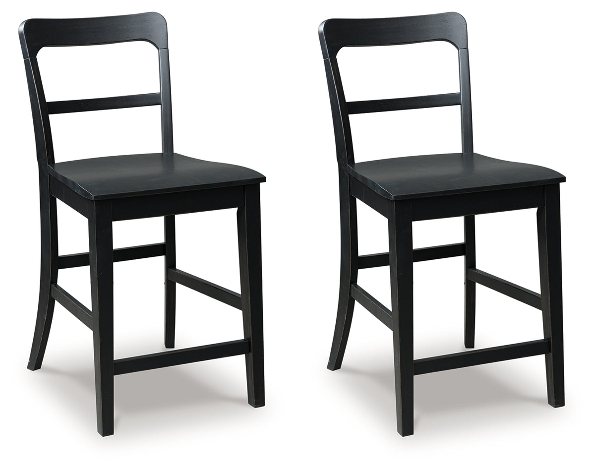 Best Deals Furniture - Ashley Furniture - Greddinton Counter Height Barstool (Set of 2) - Counter Height Barstool (Set of 2) / Multi - PCD824-124X2
