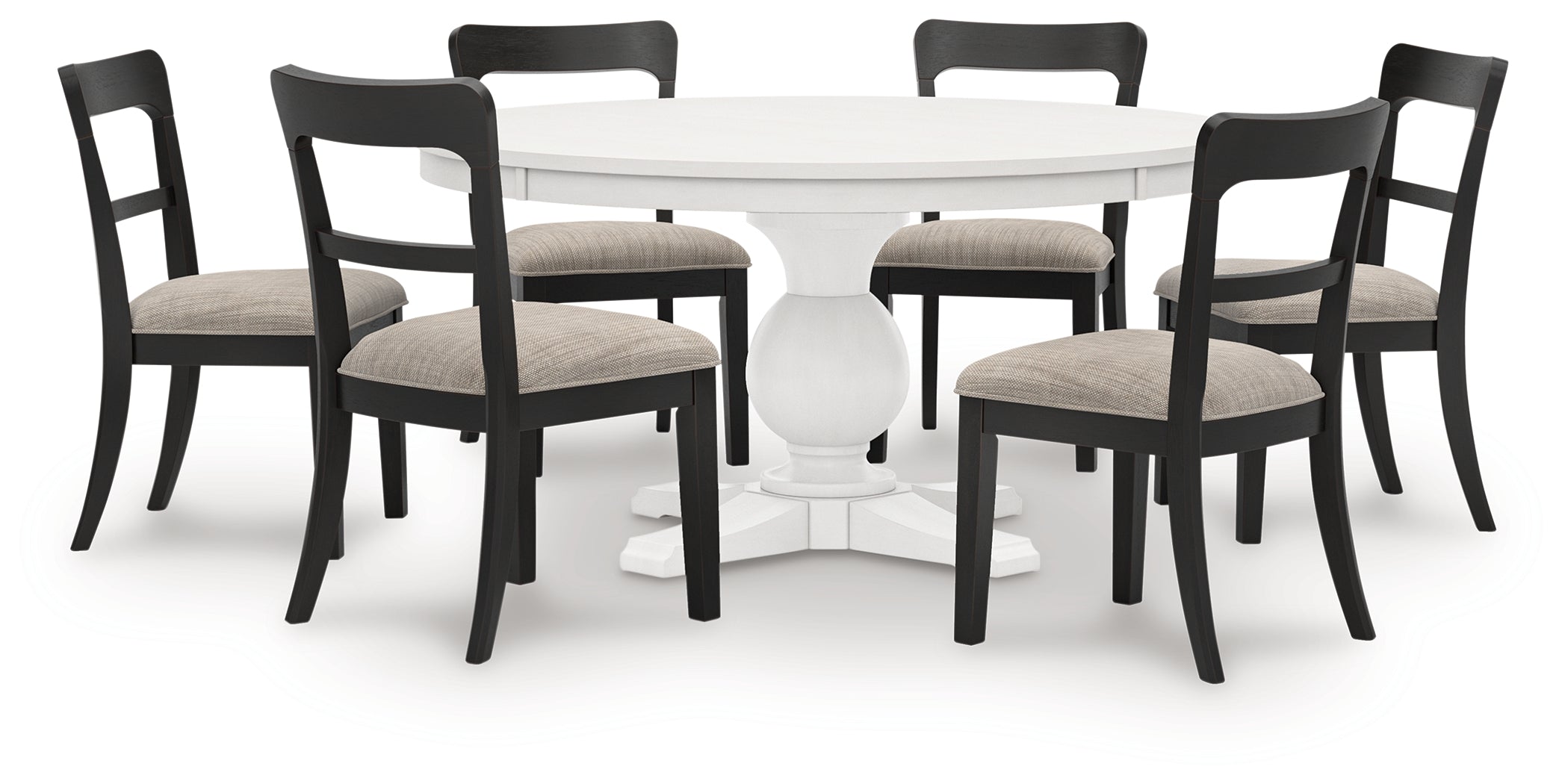 Best Deals Furniture - Ashley Furniture - Greddinton Dining Table and 6 Chairs - Dining Table and 6 Chairs - PCD824D28
