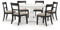 Best Deals Furniture - Ashley Furniture - Greddinton Dining Table and 6 Chairs - Dining Table and 6 Chairs - PCD824D28
