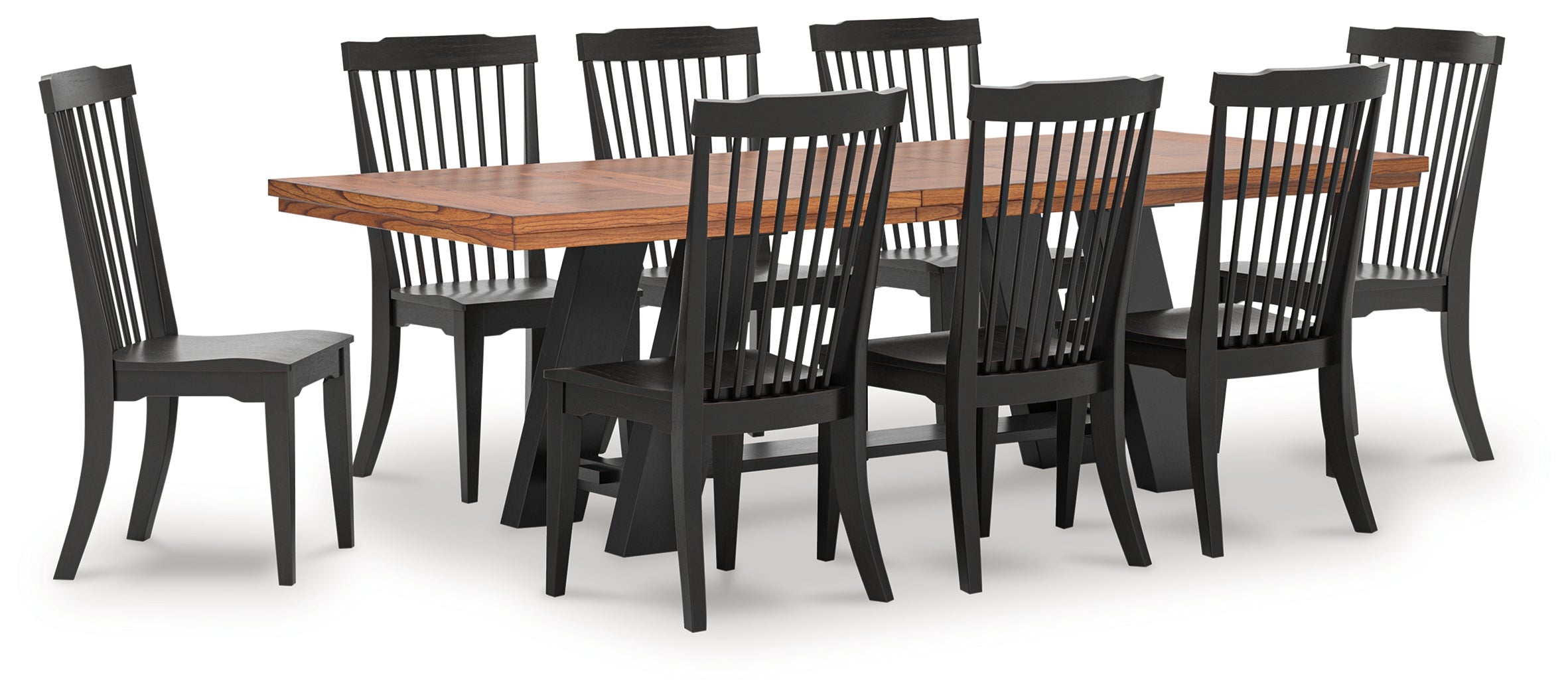Best Deals Furniture - Ashley Furniture - Greddinton Extension Dining Table and 8 Chairs - Extension Dining Table and 8 Chairs - PCD824D34