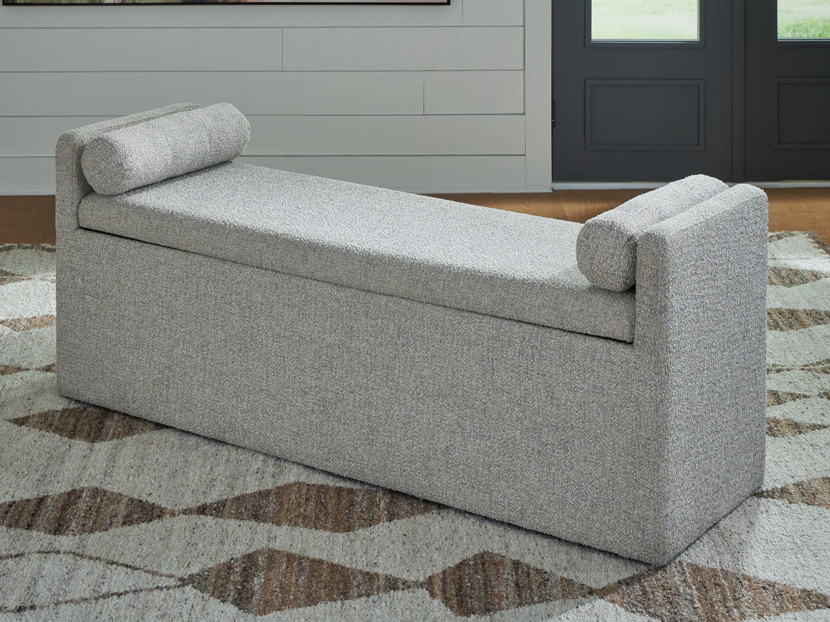 Best Deals Furniture - Ashley Furniture - Galliden 62" Dining Bench - Large UPH Dining Room Bench / Beige / 62"W x 19"D x 26"H - D841-00