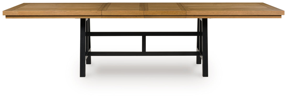 Best Deals Furniture - Ashley Furniture - Galliden Dining Extension Table - RECT Dining Room EXT Table - D841-55
