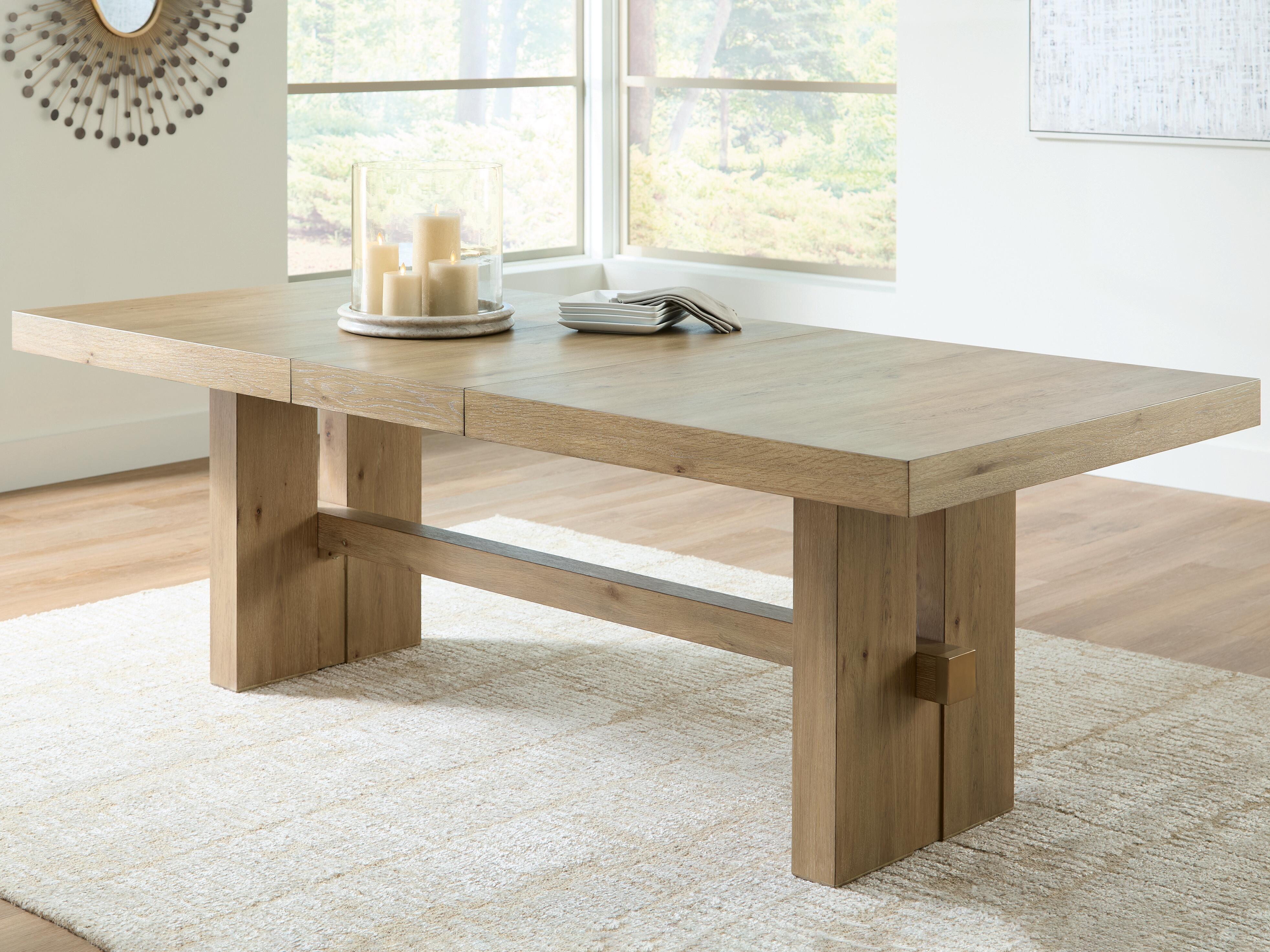 Best Deals Furniture - Ashley Furniture - Lasinger Dining Extension Table - RECT Dining Room EXT Table - PCD852-45