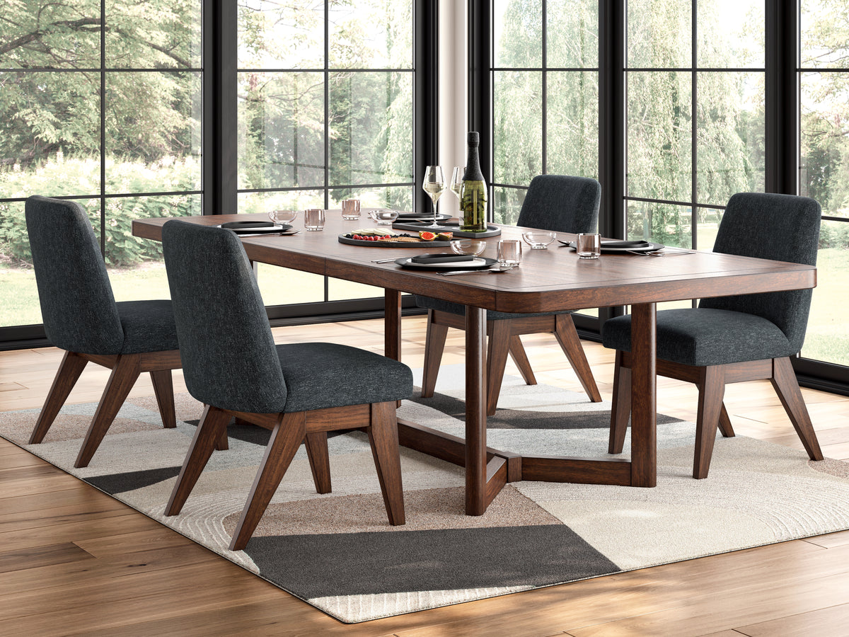 Best Deals Furniture - Ashley Furniture - Dilenno Extension Dining Table and 4 Chairs - Extension Dining Table and 4 Chairs - PCD857D1