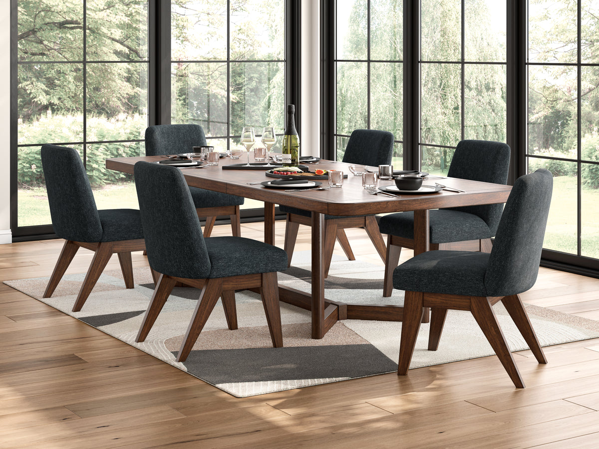 Best Deals Furniture - Ashley Furniture - Dilenno Extension Dining Table and 6 Chairs - Extension Dining Table and 6 Chairs - PCD857D2