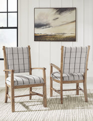 Best Deals Furniture - Ashley Furniture - Ridgester Dining Arm Chair (Set of 2) - Dining Arm Chair (Set of 2) - D858-01AX2