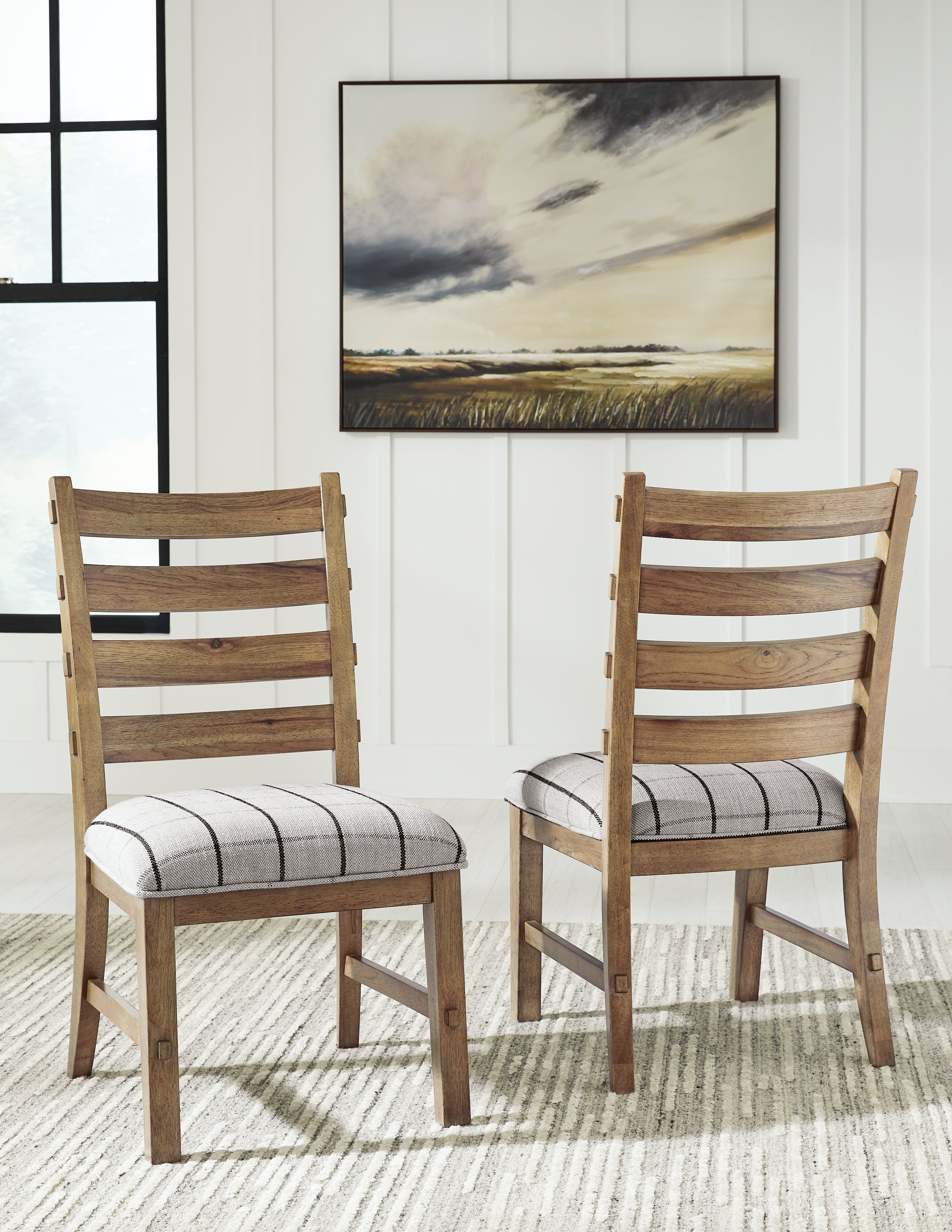 Best Deals Furniture - Ashley Furniture - Ridgester Dining Chair (Set of 2) - Dining Chair (Set of 2) - D858-01X2