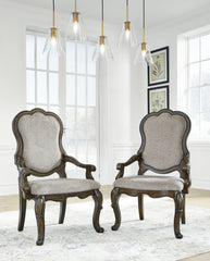 Best Deals Furniture - Ashley Furniture - Maylee Dining Chair (Set of 2) - Dining Chair (Set of 2) / Dark Brown - D947-01AX2