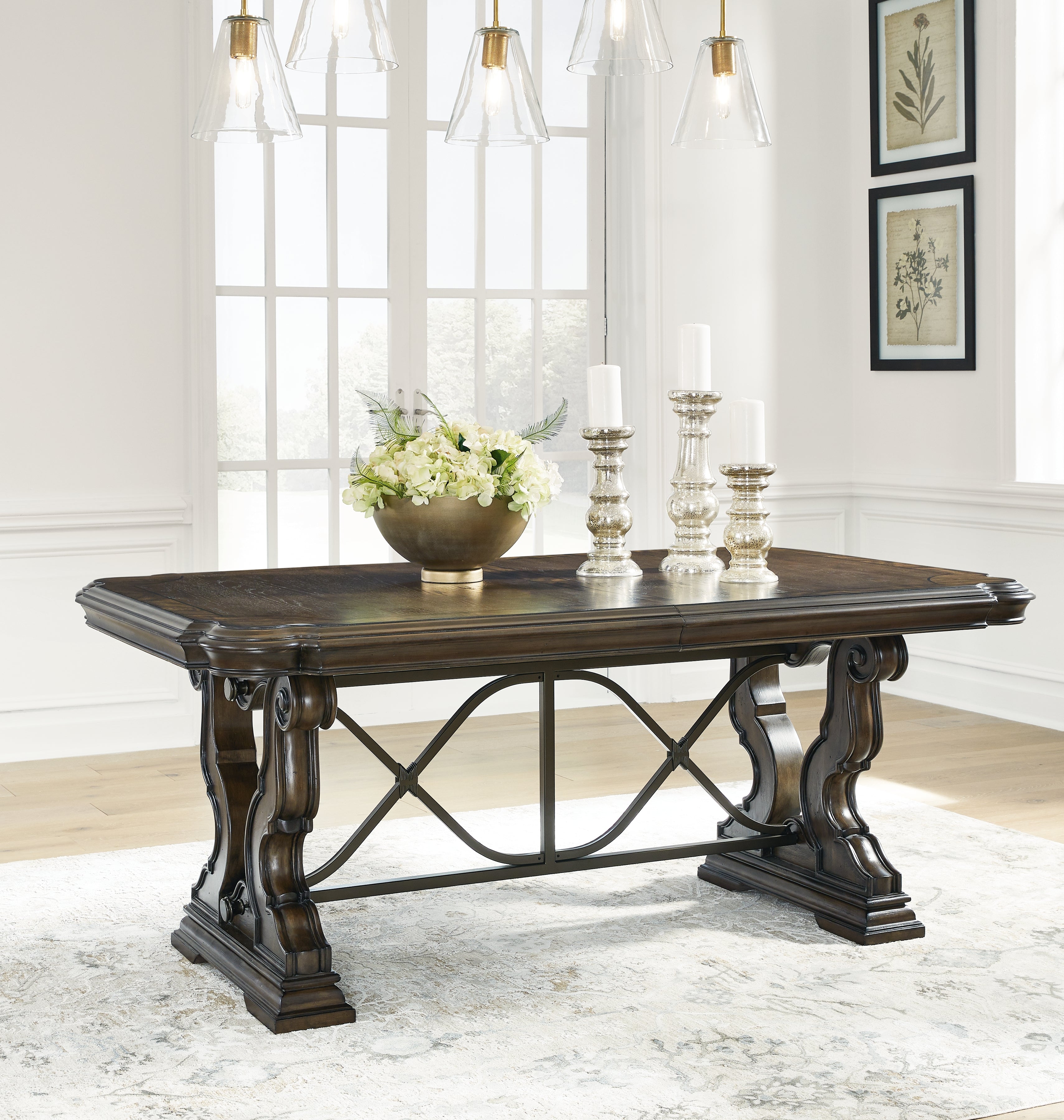 Maylee Dining Table and 10 Chairs