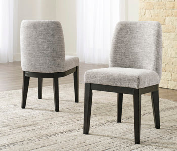Best Deals Furniture - Ashley Furniture - Burkhaus Dining Chair (Set of 2) - Dining Chair (Set of 2) / Dark Brown - D984-01X2