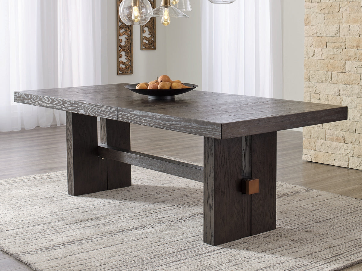 Burkhaus Dining Table and 8 Chairs
