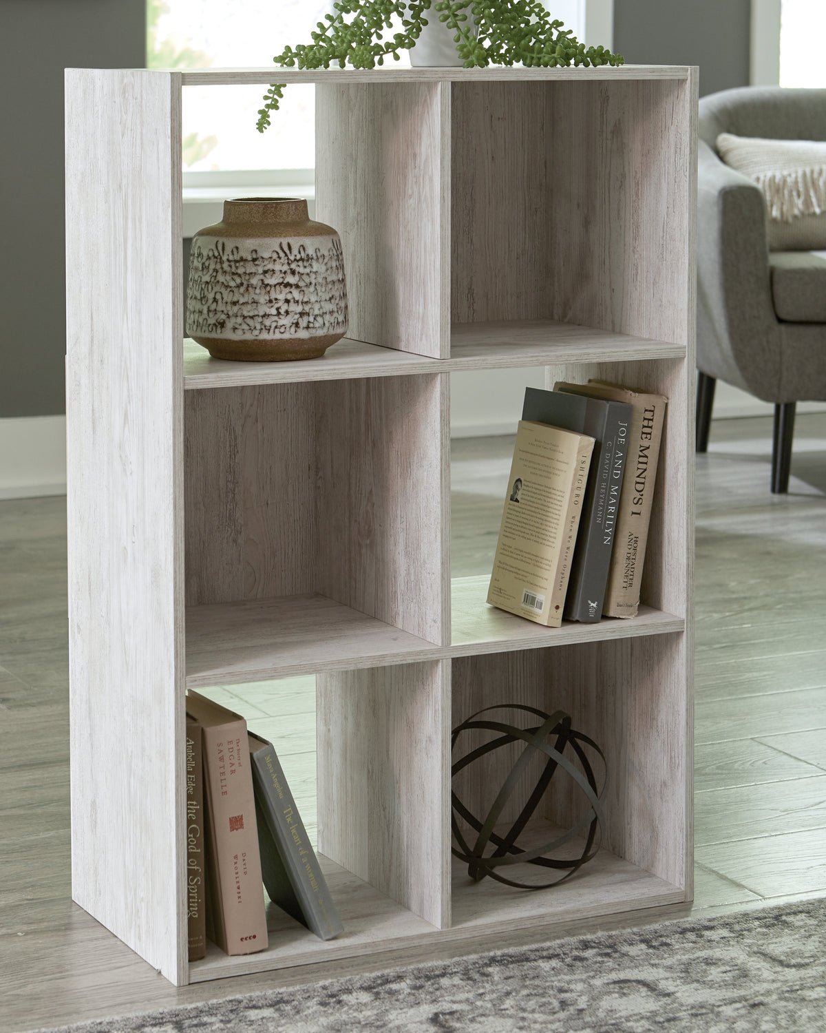 Best Deals Furniture - Ashley Furniture - Paxberry Six Cube Organizer - Six Cube Organizer - EA1811-3X2