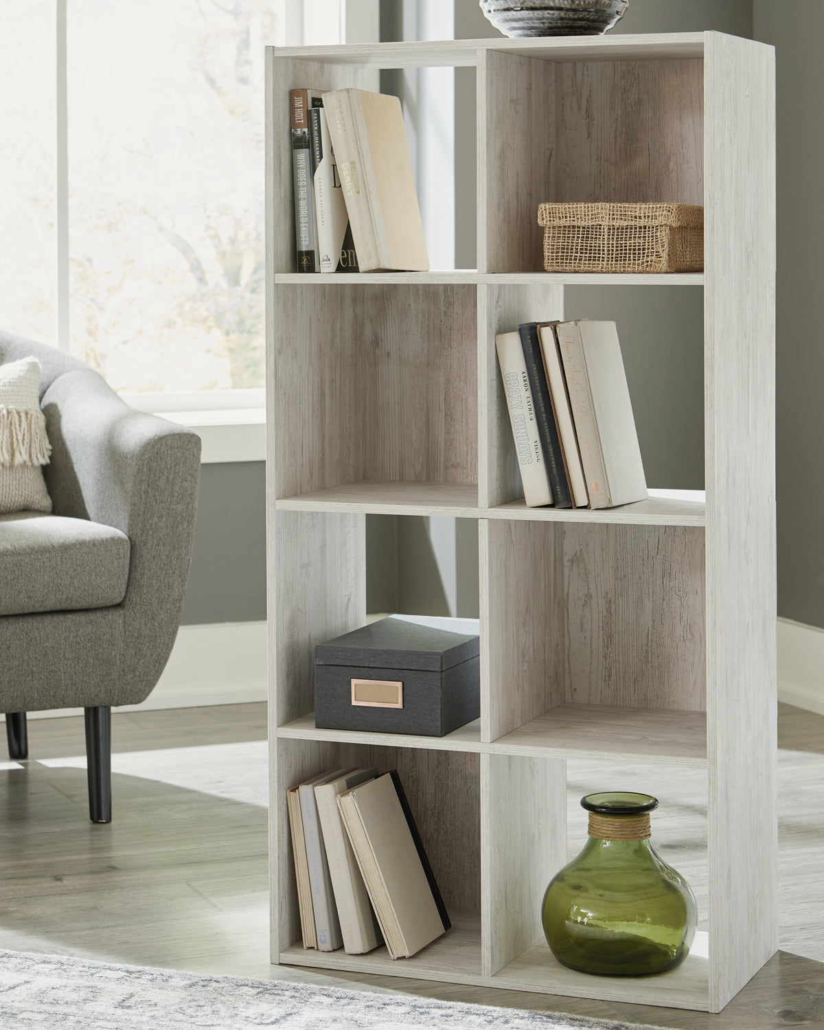 Best Deals Furniture - Ashley Furniture - Paxberry Eight Cube Organizer - Eight Cube Organizer - EA1811-4X2
