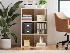 Best Deals Furniture - Ashley Furniture - Piperton Six Cube Organizer - Six Cube Organizer - EA2444-3X2