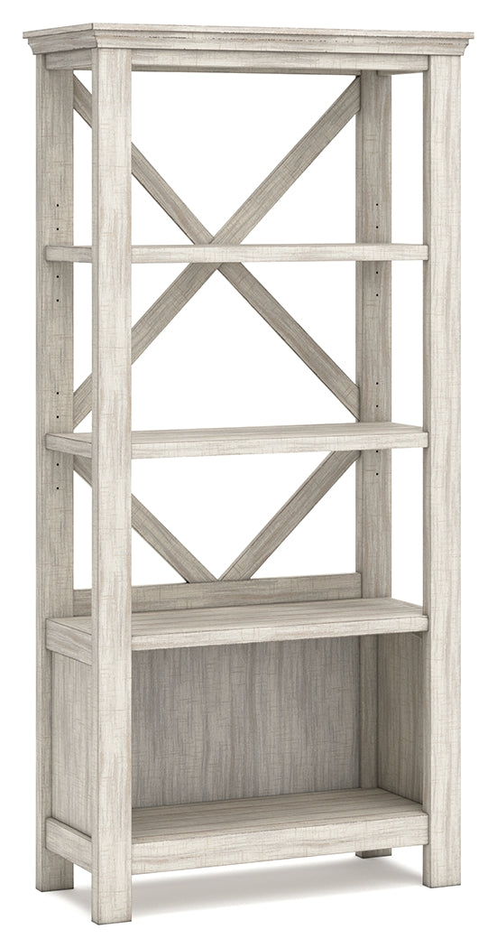 Carynhurst Home Office Desk, Bookcase and Printer Stand
