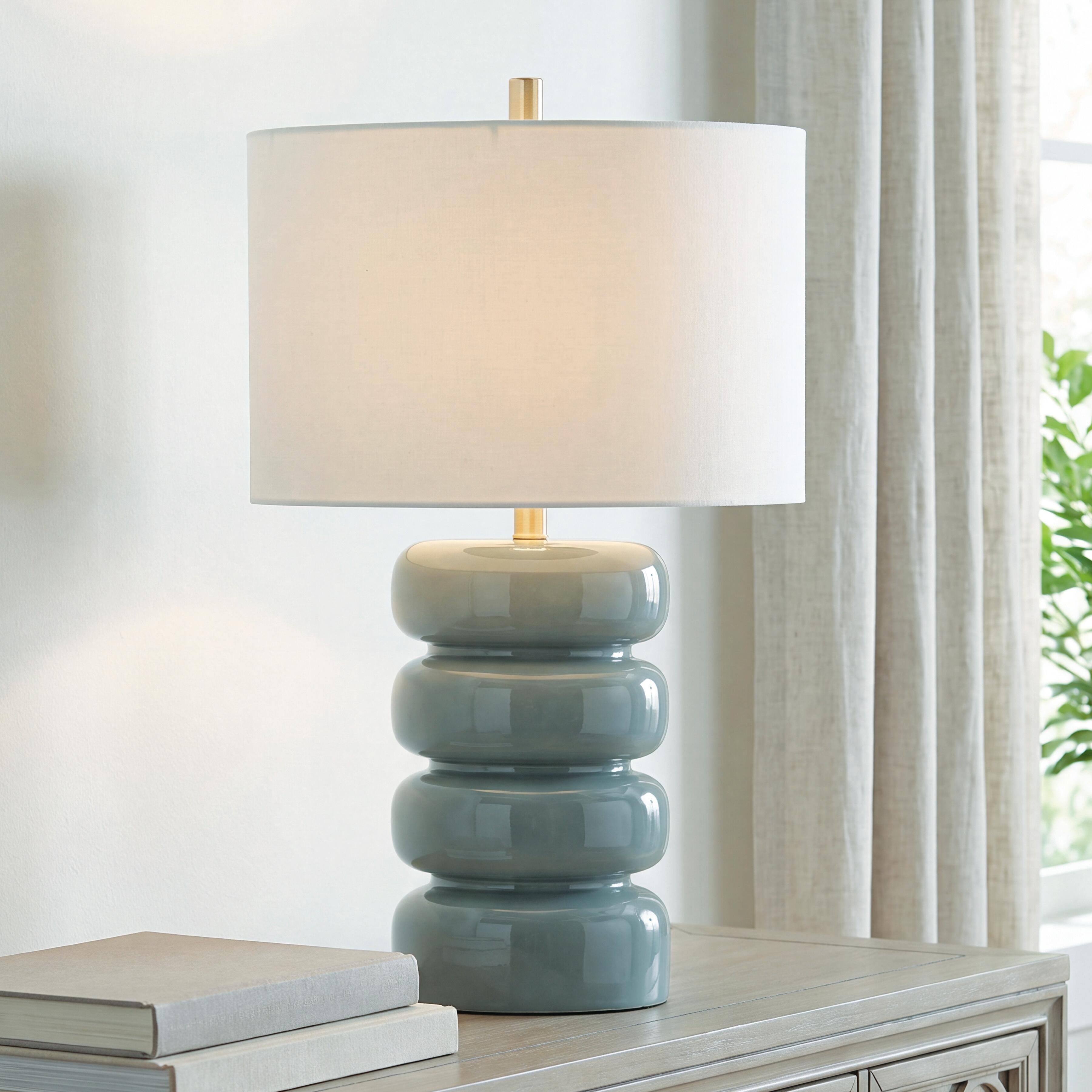 Best Deals Furniture - Ashley Furniture - Clayard Table Lamp - Ceramic Table Lamp (1/CN) - L100964