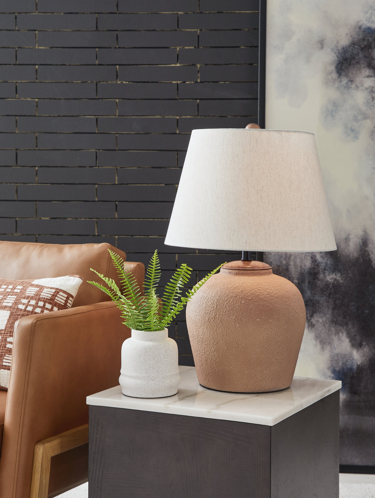 Best Deals Furniture - Ashley Furniture - Scantor Table Lamp (Set of 2) - Table Lamp (Set of 2) - L207464X2
