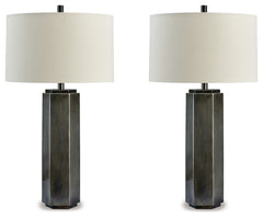 Best Deals Furniture - Ashley Furniture - Dirkton Table Lamp (Set of 2) - Table Lamp (Set of 2) - L208324X2