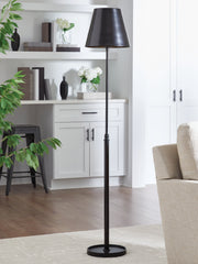 Best Deals Furniture - Ashley Furniture - Wimner Floor Lamp - Metal Floor Lamp (1/CN) / Antique Bronze Finish - L208461