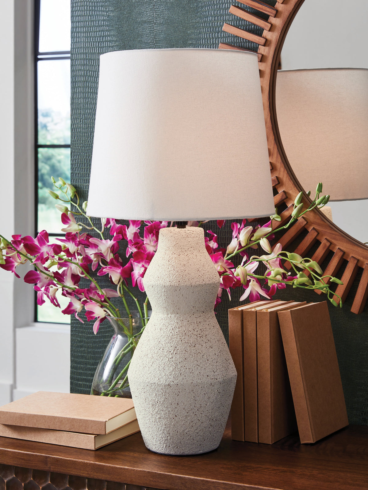 Best Deals Furniture - Ashley Furniture - Dawthorne Table Lamp - Paper Table Lamp (1/CN) - L236034