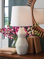 Best Deals Furniture - Ashley Furniture - Dawthorne Table Lamp - Paper Table Lamp (1/CN) - L236034