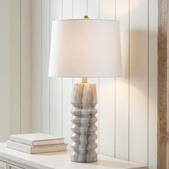 Best Deals Furniture - Ashley Furniture - Desmont Table Lamp - Marble Table Lamp (1/CN) - L428974
