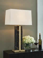 Best Deals Furniture - Ashley Furniture - Neonish Table Lamp - Marble Table Lamp (1/CN) - L428984