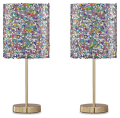 Best Deals Furniture - Ashley Furniture - Maddy Table Lamp (Set of 2) - Table Lamp (Set of 2) / Multi - L857724X2
