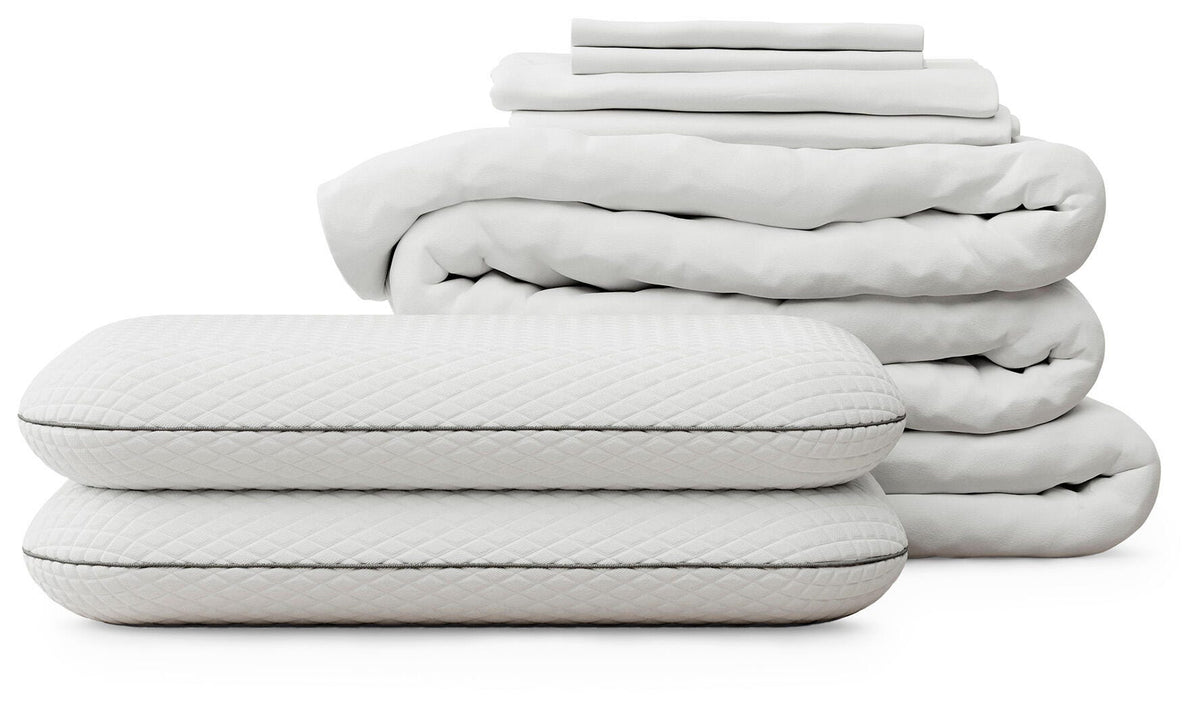 Best Deals Furniture - Ashley Furniture - RH Mattress Protect Bundle Queen Bedding Bundle - Queen Bedding Bundle - M1B0131